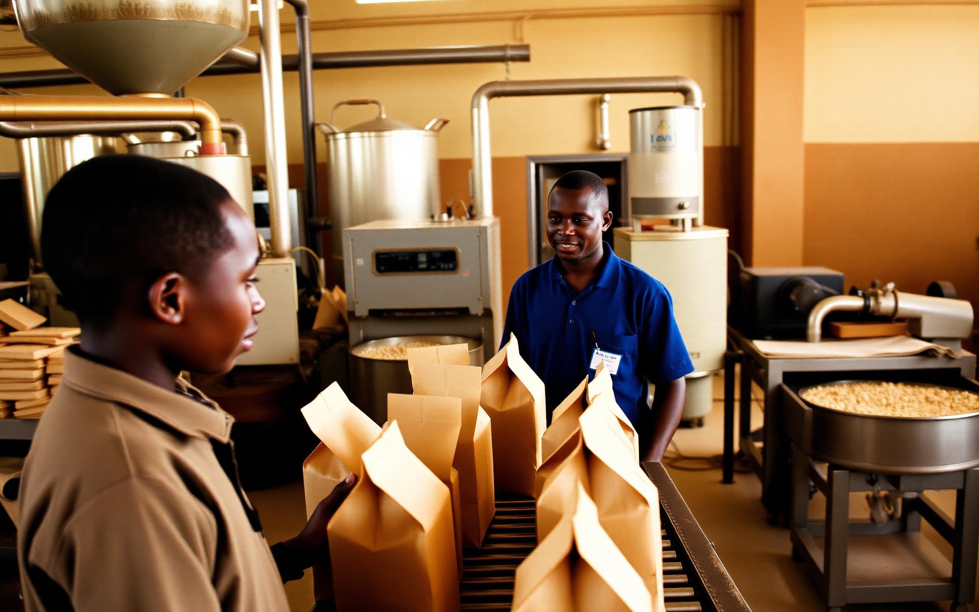 Agro-processing and packaging line for local value addition