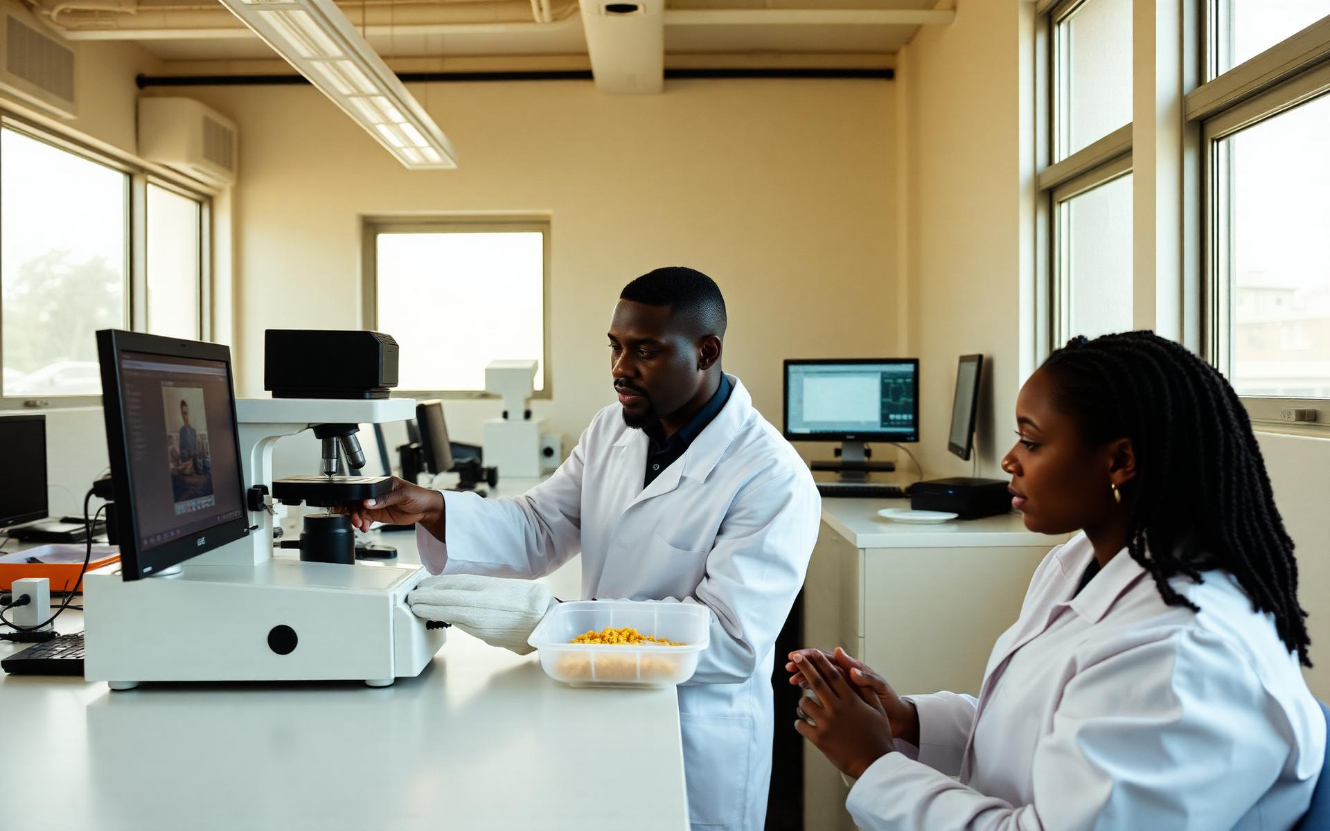 Analytical food science lab — quality, safety and nutrition testing
